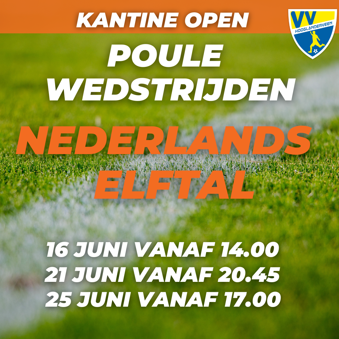 Op zondag 16 juni gaat het EK van start voor het Nederlands elftal!