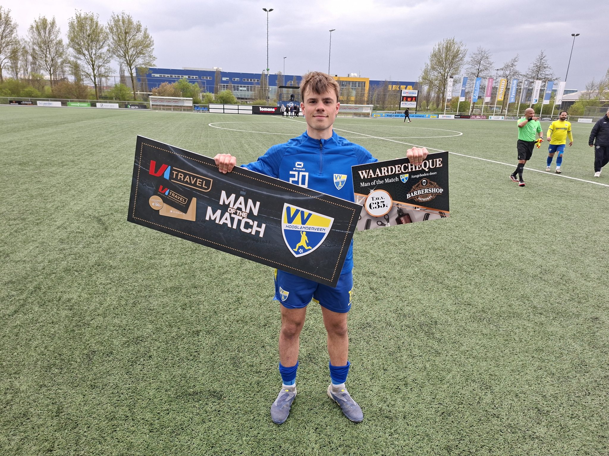 Het eerste elftal weet veldoverwicht niet om te zetten in doelpunten