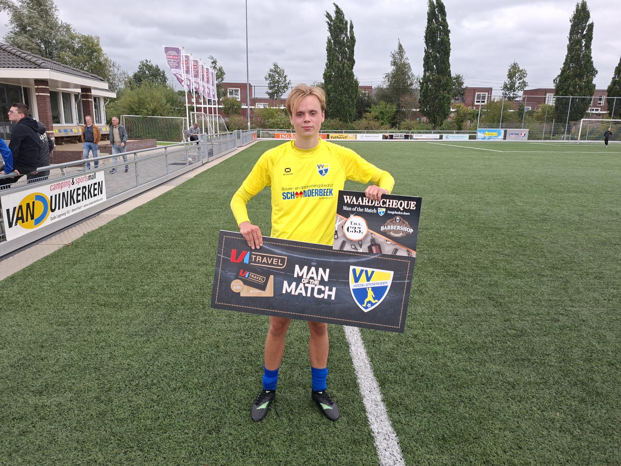 Het eerste elftal begint prima aan de competitie met overwinning