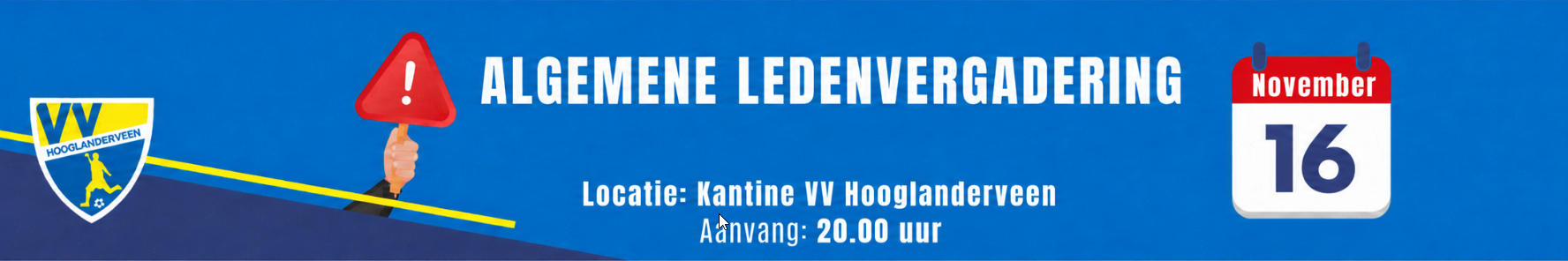 Uitnodiging Algemene Leden Vergadering (ALV) en bijbehorende stukken