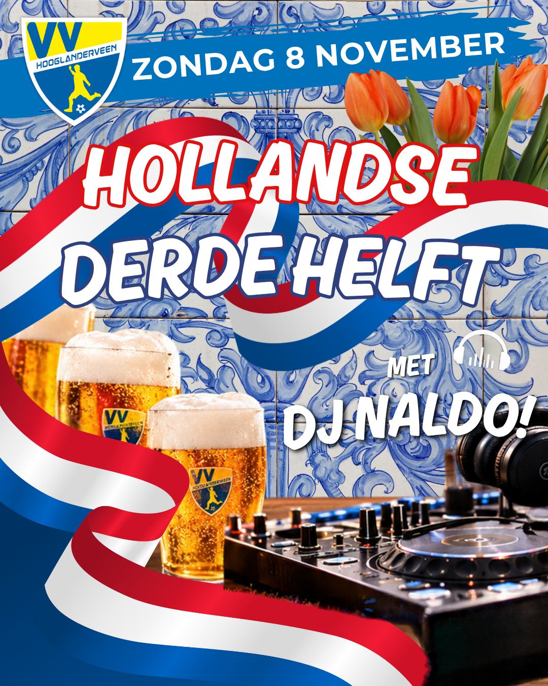𝗛𝗼𝗹𝗹𝗮𝗻𝗱𝘀𝗲 𝗱𝗲𝗿𝗱𝗲 𝗵𝗲𝗹𝗳𝘁 𝗺𝗲𝘁 𝗗𝗝 𝗡𝗮𝗹𝗱𝗼!🍻