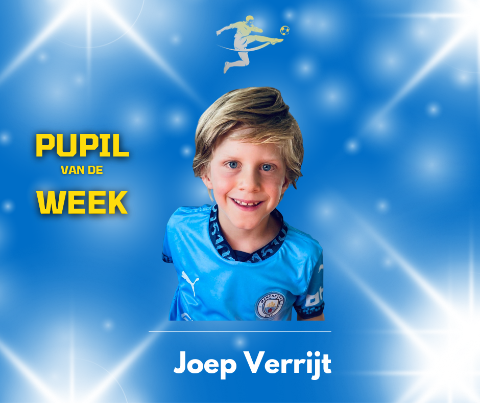 Pupil van de week: Joep Verrijt
