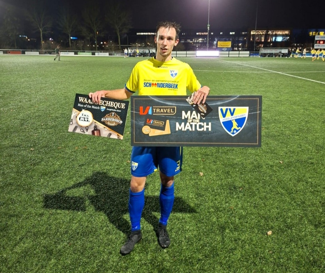 Eerste elftal lijdt eerste puntverlies competitie tegen SO Soest