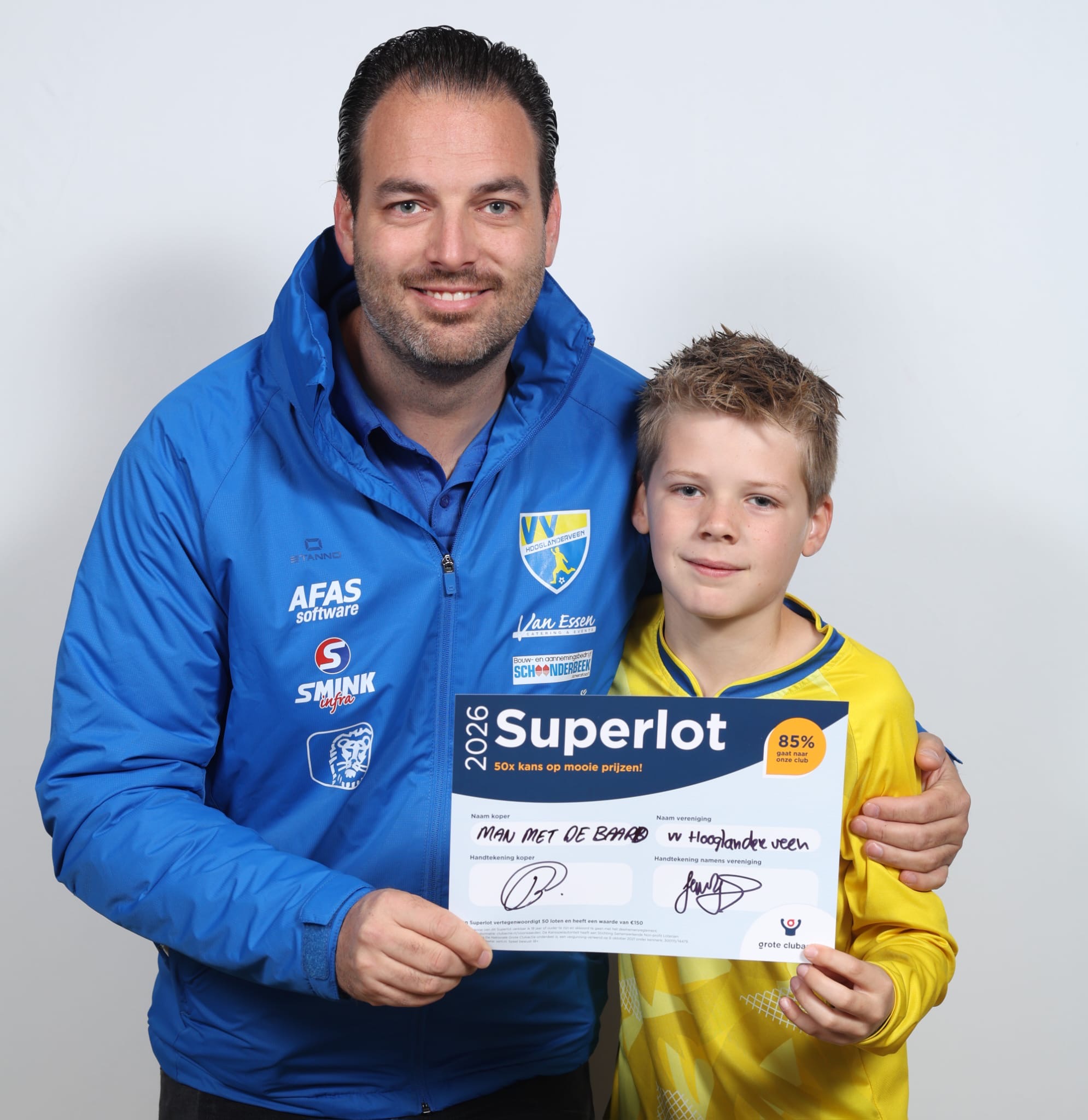 🎉 Het eerste Superlot van de Grote Clubactie is verkocht!