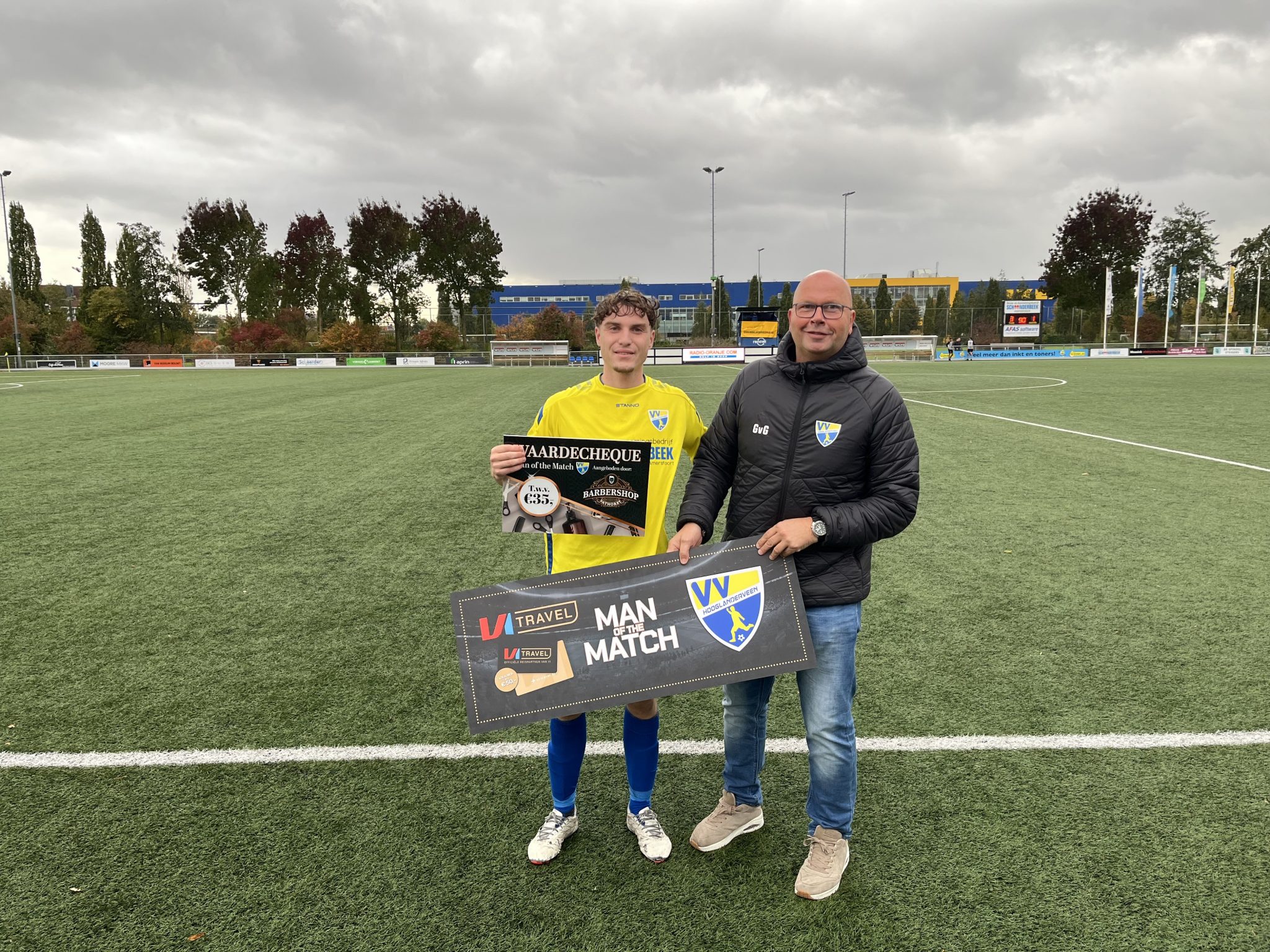 Eerste elftal verslaat sv Laren ’99 met 3–1