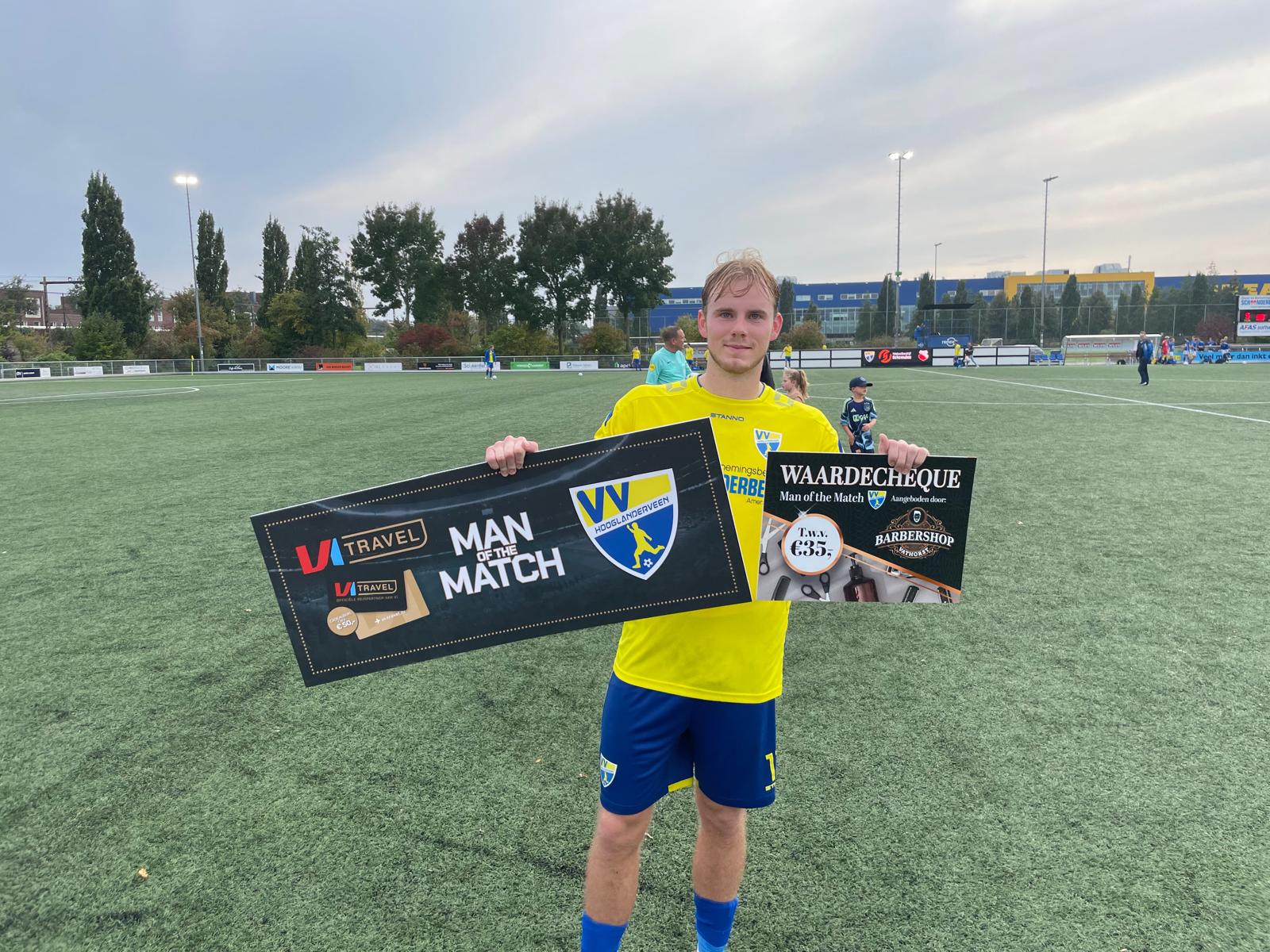 Eerste elftal start competitie met overwinning op HVC 