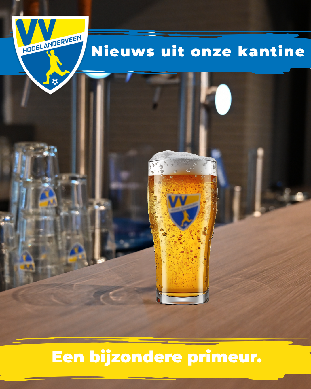 🍺 BIJZONDER NIEUWS UIT ONZE KANTINE!