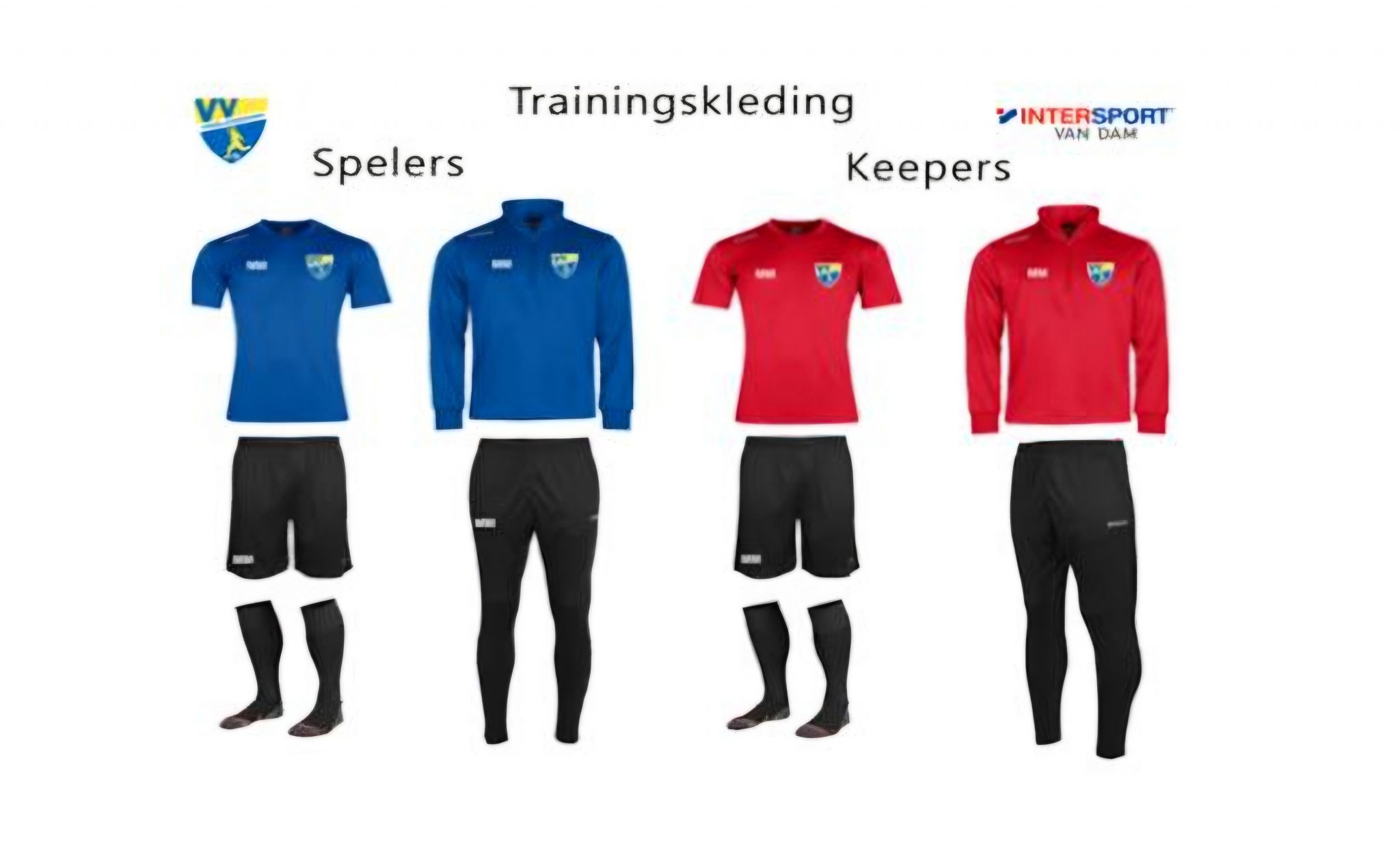 Trainingskleding weer met korting verkrijgbaar!
