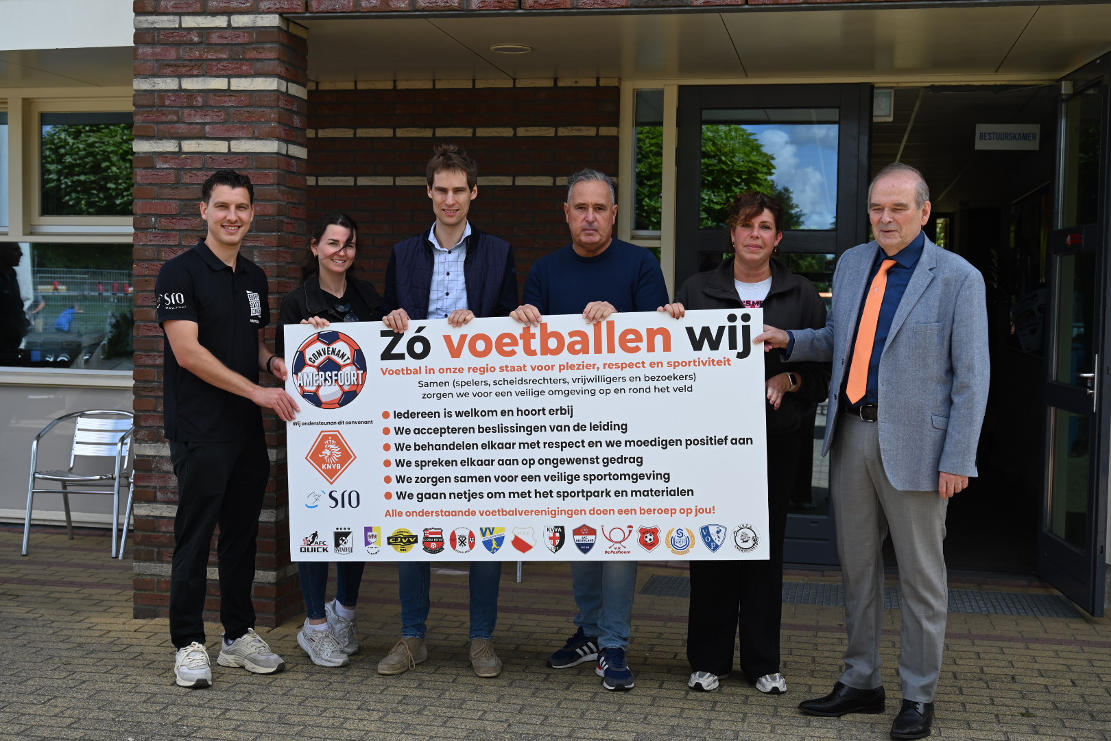 Vernieuwd convenantbord Amersfoortse verenigingen