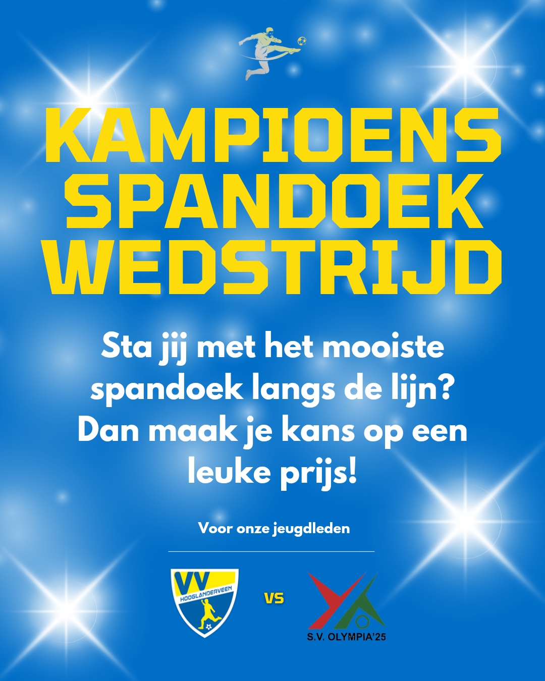 Zaterdag 16 mei is de wedstrijd van het jaar!