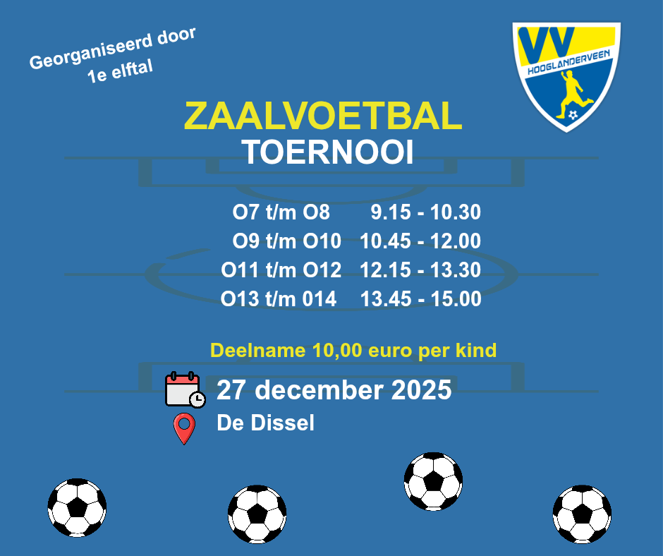Zaalvoetbal 2025