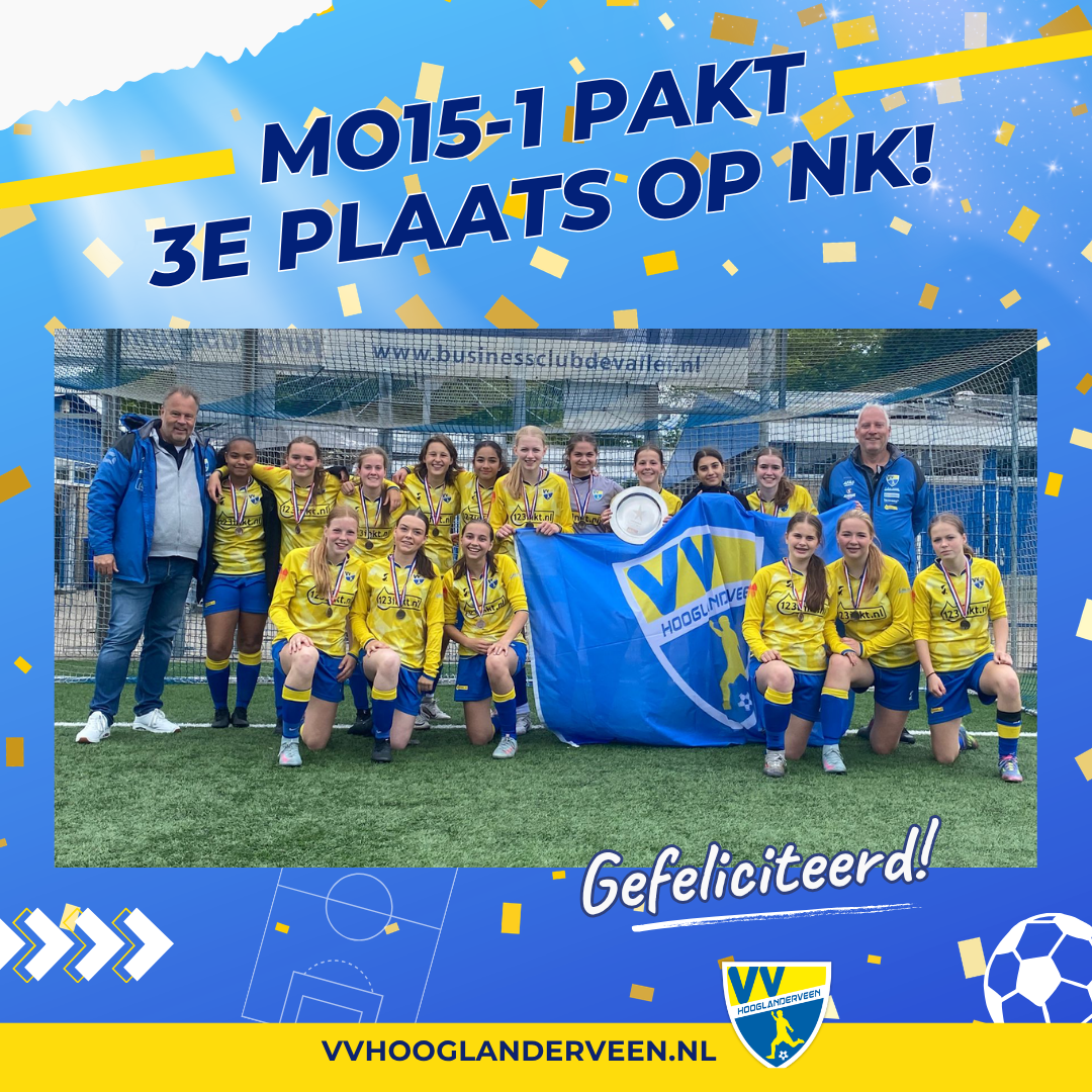 MO15-1 behaalt knappe derde plaats op Nederlands Kampioenschap