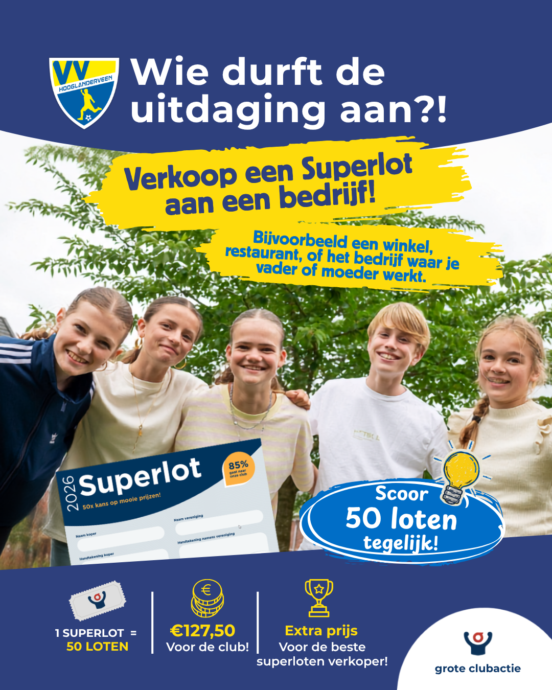 Grote Clubactie: ga voor een Superlot!